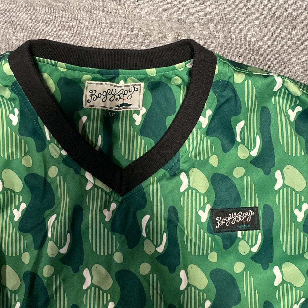 Bogey Boys Macklemore Dogleg Windbreaker Size Large